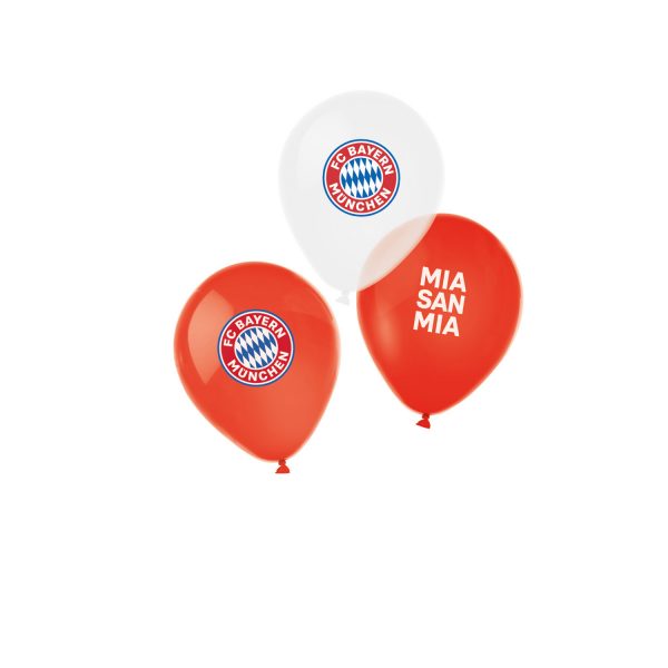 6 latexových balónov - FC Bayern Mníchov