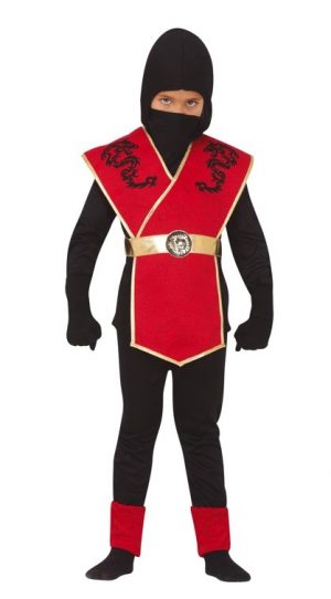Detský kostým - Ninja Veľkosť - deti: L