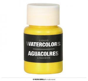 Farba na báze vody 28 ml - rôzne farby Farba: žltá