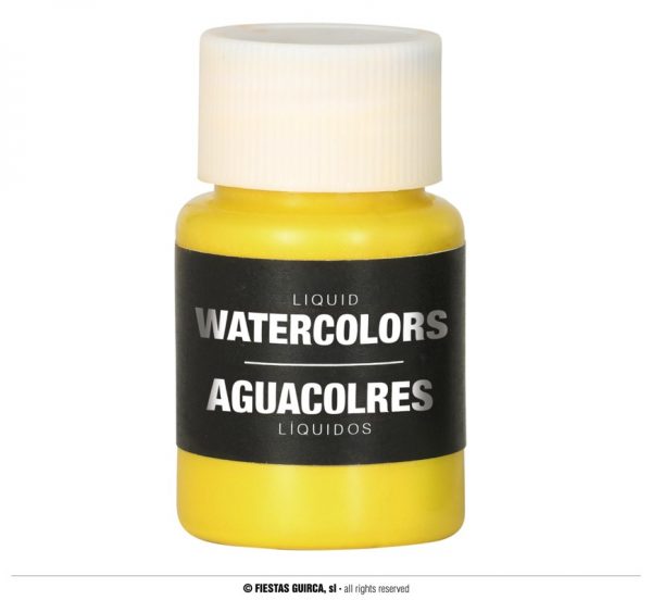 Farba na báze vody 28 ml - rôzne farby Farba: žltá