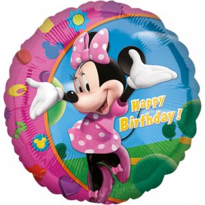 Fóliový balón - Minnie Happy Birthday