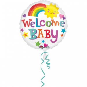 Fóliový balón - Welcome baby