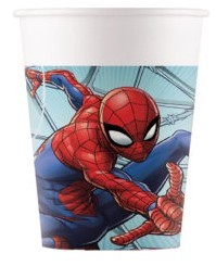 Papierové poháre - Spiderman 200 ml 8 ks