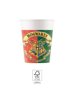 Poháre - Harry Potter fakulty 200 ml 8 ks