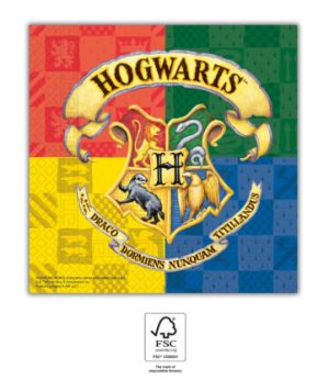 Servítky - Harry Potter fakulty 33 x 33 cm 20 ks