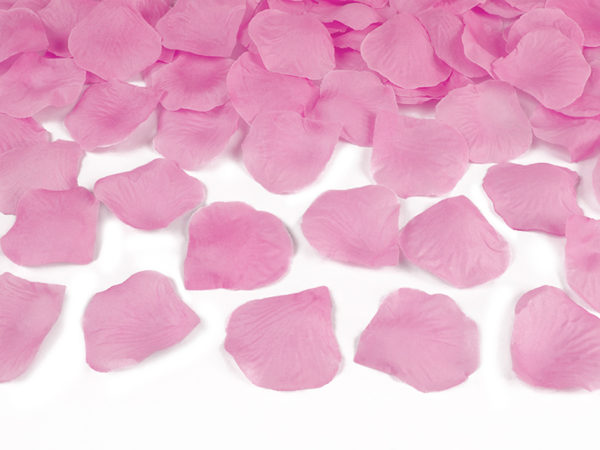 Vystreľovacie konfety - Ružové lupene 40 cm-2