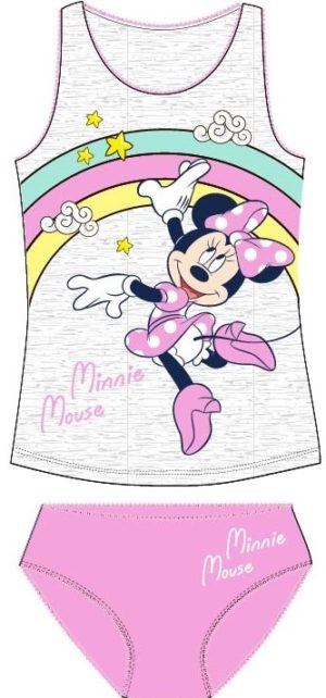 EPlus Dievčenské spodné prádlo - Minnie Mouse set (ružový) Veľkosť - deti: 116/122