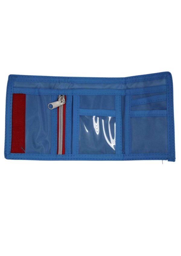 Setino Textilná detská peňaženka - Autá (modrá)-2