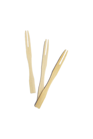 Bambusové mini vidličky 24 ks