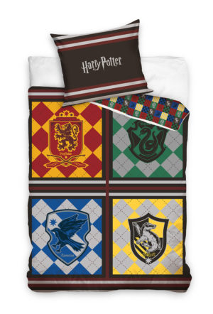 Carbotex Posteľné obliečky - Harry Potter fakulty