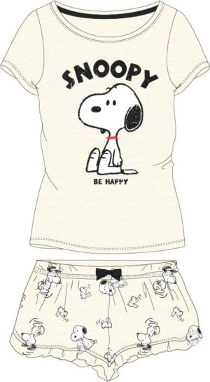 EPlus Dámske pyžamo - Snoopy krémové Veľkosť - deti: XL