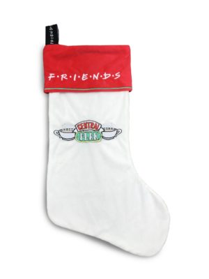 Vianočná čižma Friends - Central Perk biela