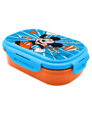 Euroswan Box na desiatu s vidličkou - Mickey Mouse