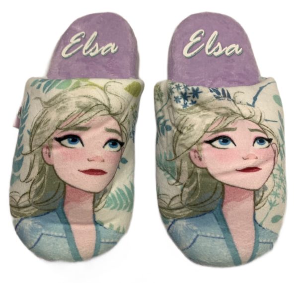 Setino Detské papuče - Frozen Elsa fialové Obuv: 34/35