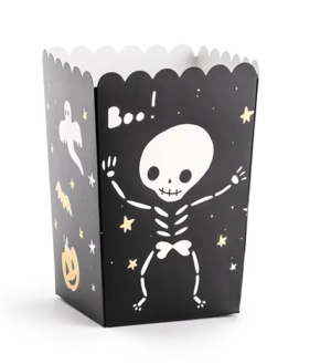Dekoratívne boxy na popcorn - Boo ! 6 ks