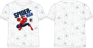 EPlus Chlapčenské tričko - Spiderman biele Veľkosť - deti: 110