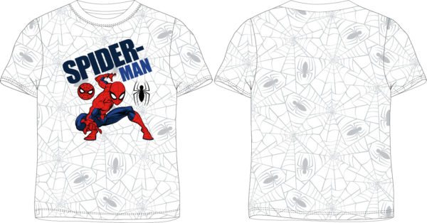 EPlus Chlapčenské tričko - Spiderman biele Veľkosť - deti: 110