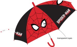 EPlus Detský dáždnik - Spiderman červeno-čierny