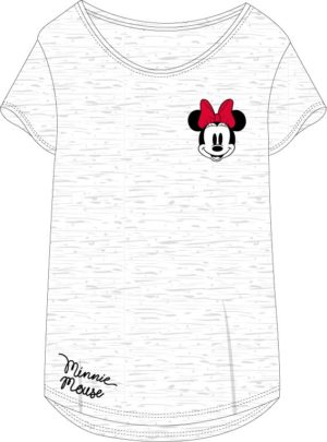 EPlus Dámske pyžamové tričko - Minnie Mouse sivé Veľkosť - dospelý: XL