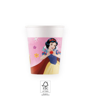 Papierové poháre - Disney Princezné 200 ml 8 ks