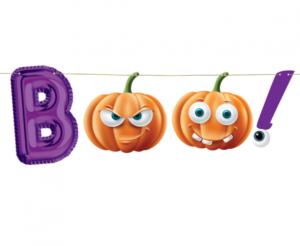 Banner - Halloween Boo Trick or Treat 150 cm