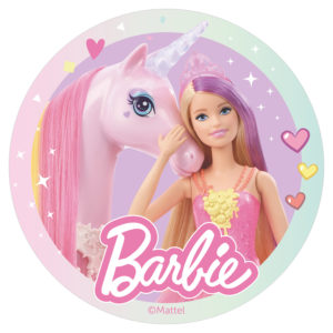 Dekora Jedlý papier - Barbie 20 cm