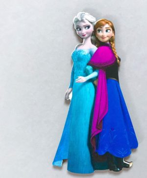 Loranc Magnetka na tortu - Frozen Elza a Anna