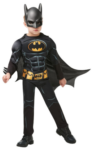 Detský kostým - BATMAN BLACK CORE Veľkosť - deti: L