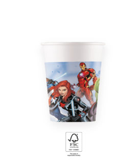 Papierové poháre Marvel - Avengers 200 ml 8 ks