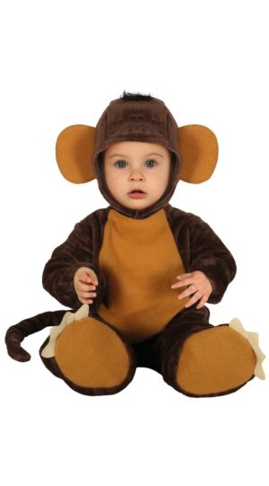 Detský kostým pre najmenších - Opička Veľkosť najmenší: 18 - 24 mesiacov