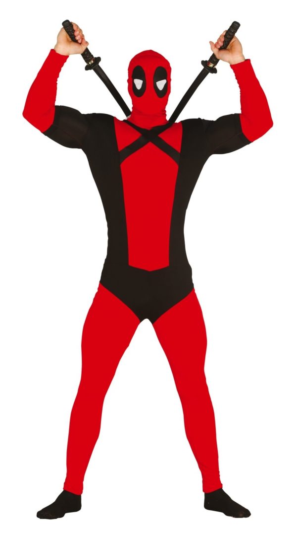 Pánsky kostým - Deadpool Veľkosť - dospelý: M/L