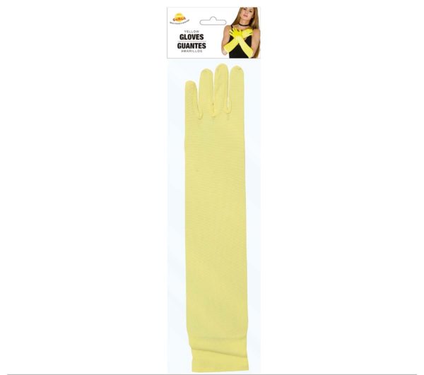 Žlté rukavice 42 cm-2
