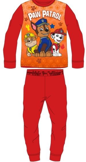 EPlus Chlapčenské pyžamo - Paw Patrol oranžový Veľkosť - deti: 110