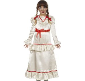 Detský dievčenský kostým - Diabolská bábika Veľkosť - deti: M