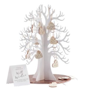 Ginger Ray Kniha hostí - Biely strom