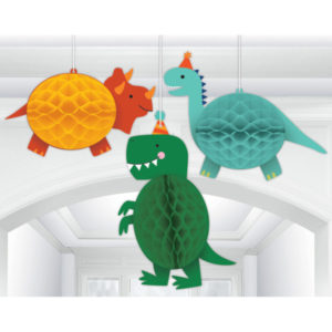 Papierové dekorácie - Dinosaury