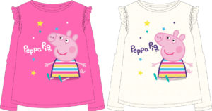 EPlus Dievčenské tričko s dlhým rukávom - Peppa Pig