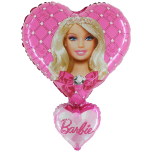 Fóliový balón - Barbie 80 x 65 cm