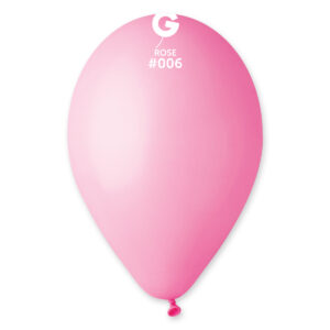 Balónik pastelový ružový 26 cm 100 ks