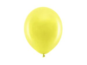 Balón pastelový žltý 23 cm