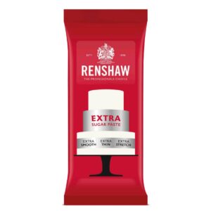 Renshaw Extra biely rolovaný fondant - Extra White 1 kg